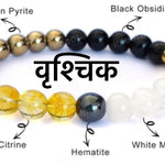 Energised Money Magnet Bracelet for Scorpio (Vrishchik Rashi)-Certified